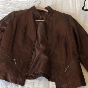 Bernardo faux leather jacket